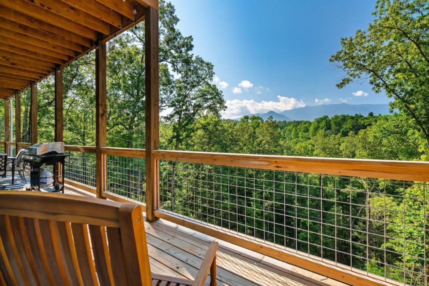 Tranquil Mountain Getaway By Ghosal Luxury Lodging Gatlinburg Luaran gambar