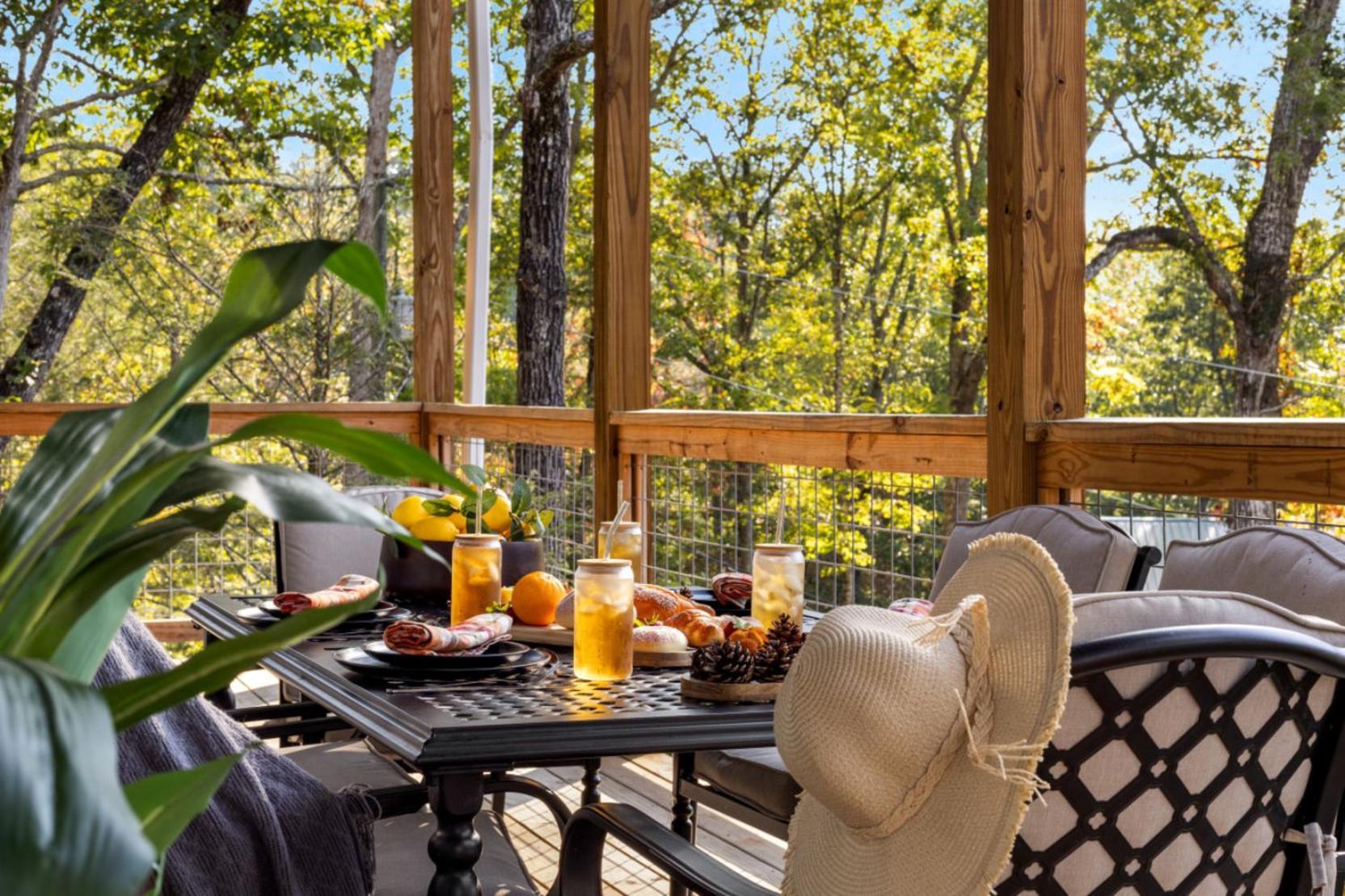 Tranquil Mountain Getaway By Ghosal Luxury Lodging Gatlinburg Luaran gambar