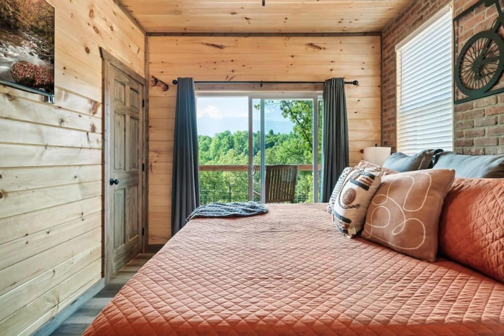 Tranquil Mountain Getaway By Ghosal Luxury Lodging Gatlinburg Luaran gambar