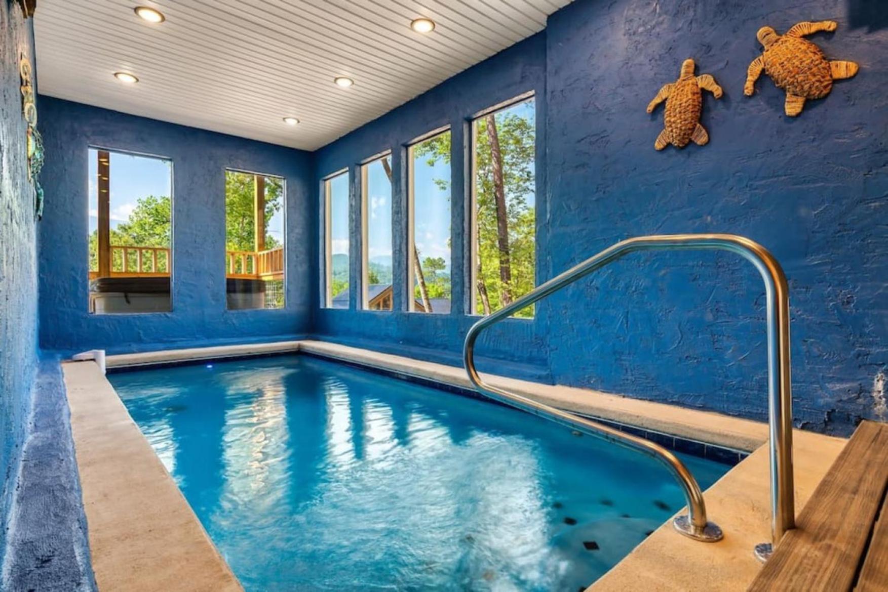 Tranquil Mountain Getaway By Ghosal Luxury Lodging Gatlinburg Luaran gambar