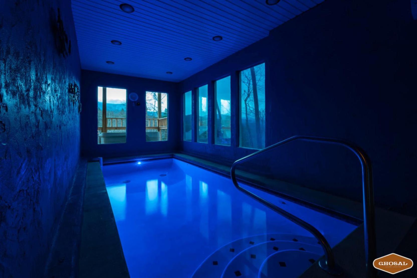 Tranquil Mountain Getaway By Ghosal Luxury Lodging Gatlinburg Luaran gambar
